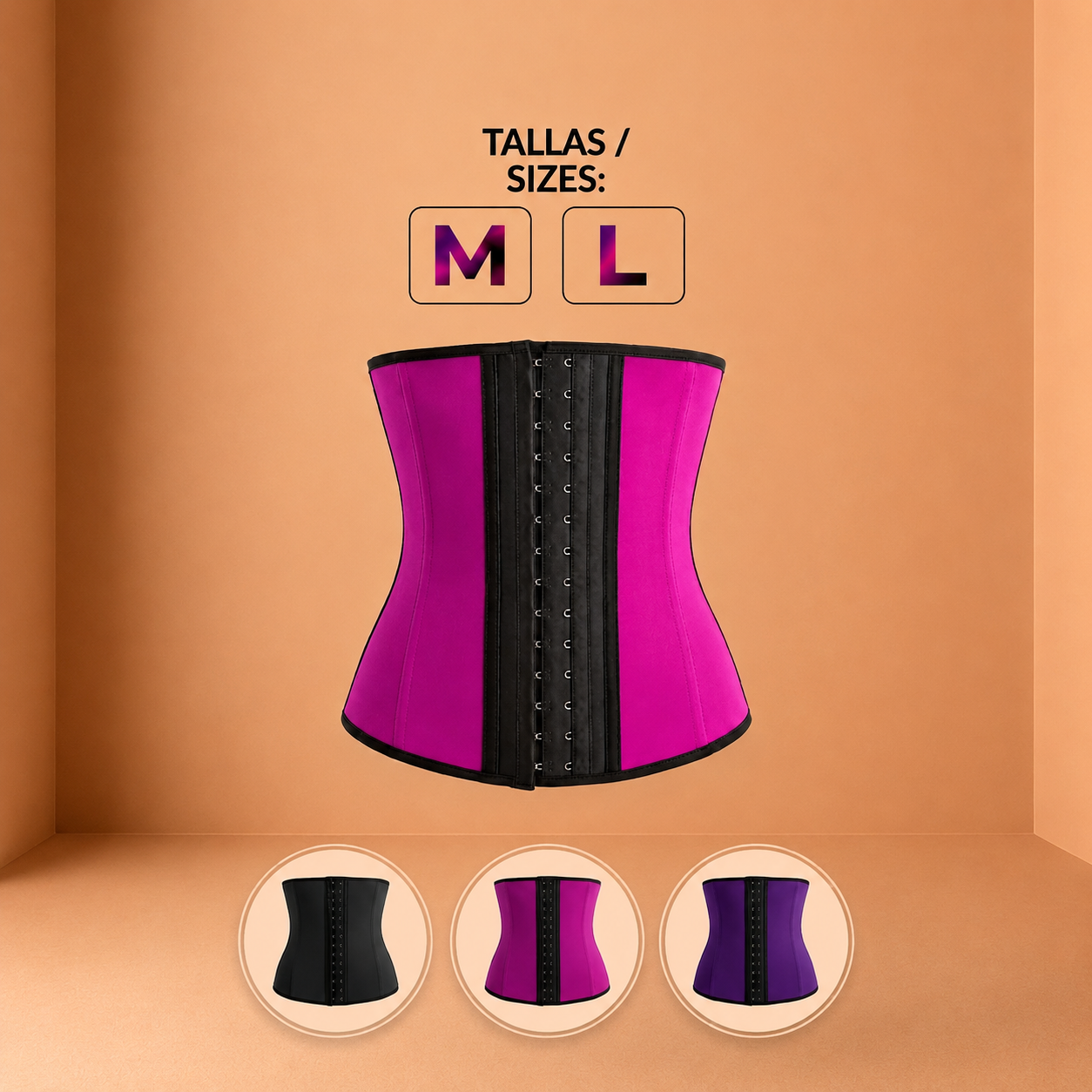 SEXY CORSET FOR WOMAN – Broche  vulcanizado